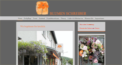 Desktop Screenshot of blumenschreiber.de